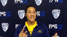 Cal Women's Swimming & Diving: Farida Osman on the 200 medley relay at Pac-12 Championships