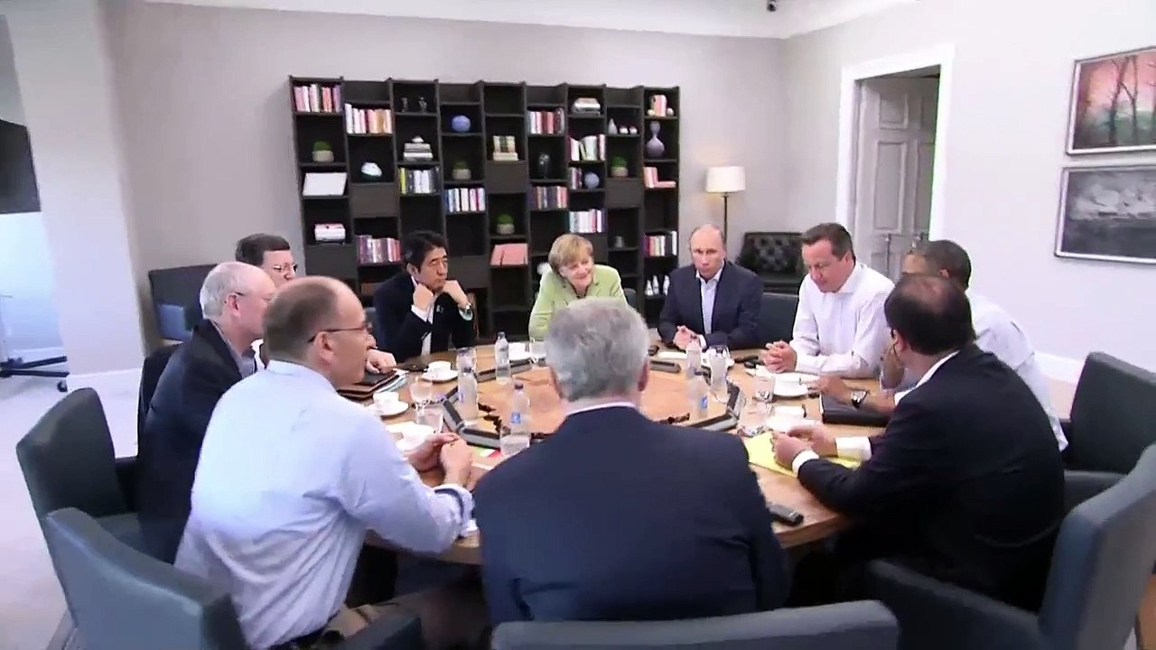 G8 Summit: plenary session on counter-terrorism