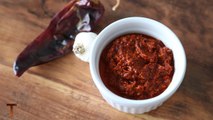 Red Chilli Garlic Chutney - लाल मिर्च और लहसुन की चटनी - Easy and Quick Recipe by Teamwork Food