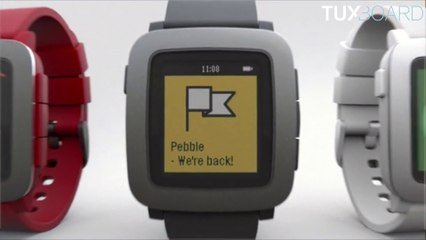 Pebble Time : La Smartwatch qui concurrence L'Apple Watch