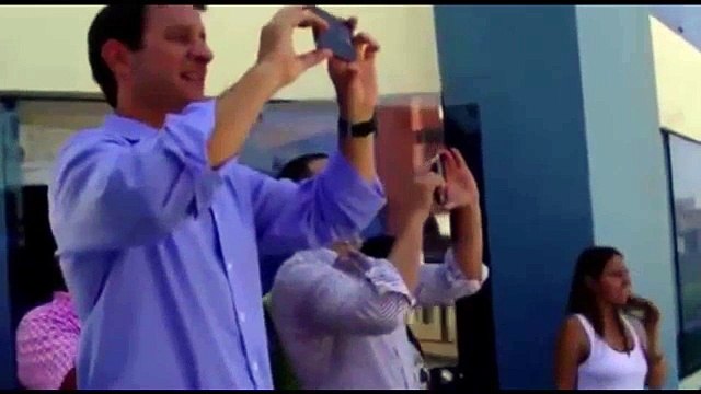 Watch amazing purple UFO caught on camera by stunned TV crew - Lima Purple UFO