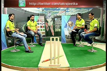 Sports Journalist Waseem Qadri's Prediction happend in few minits durring live proghram on 25-02-2015