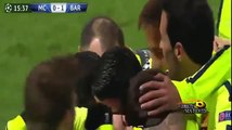 Luis Suarez Goal - Barcelona Vs Manchester City 2-1 champion league 2015