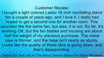 LASKO S16201 Oscillating Stand Fan, 16-Inch Review