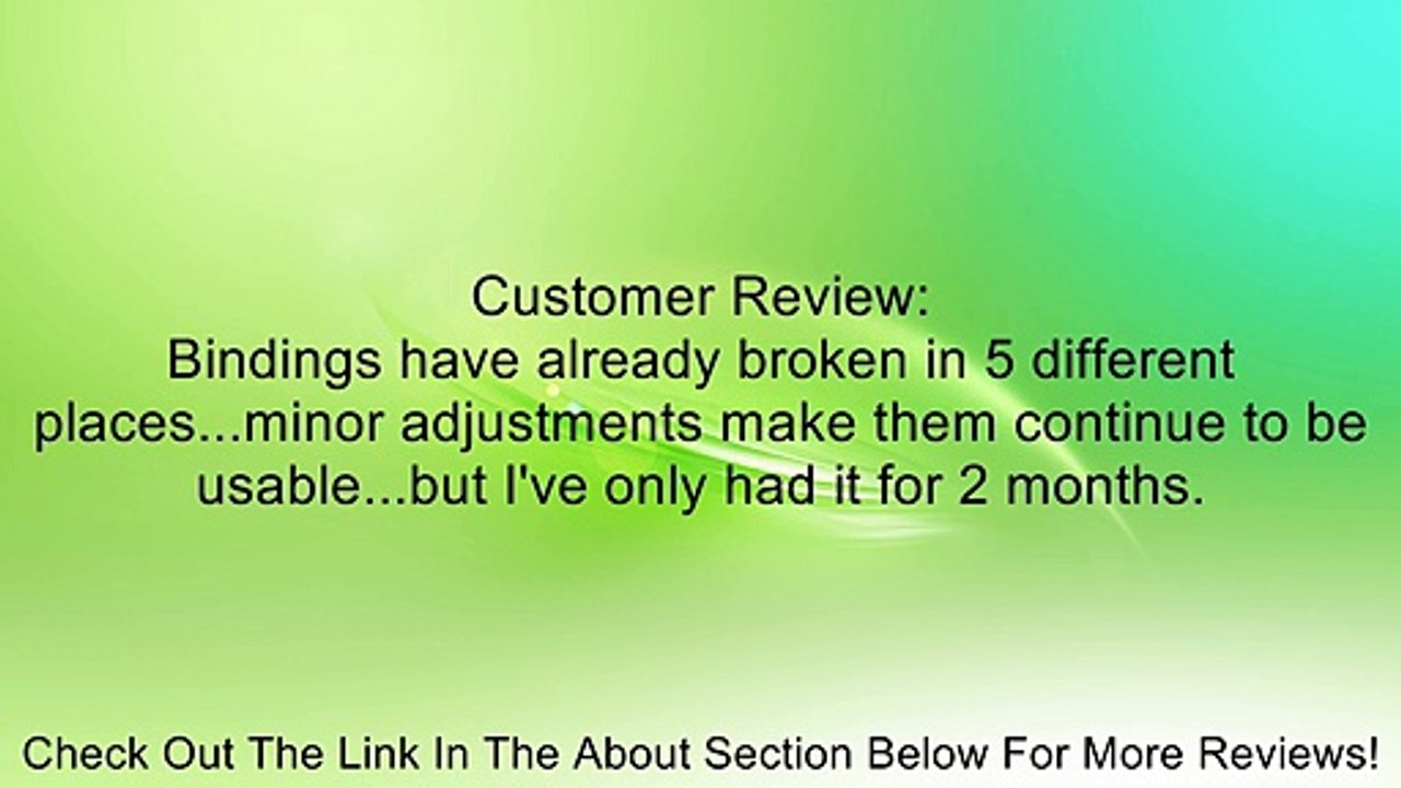 Hydroslide Black Widow Wakeboard, Black, 56-Inch Review