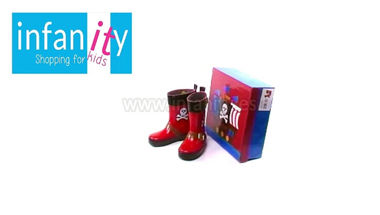 botas de agua piratas