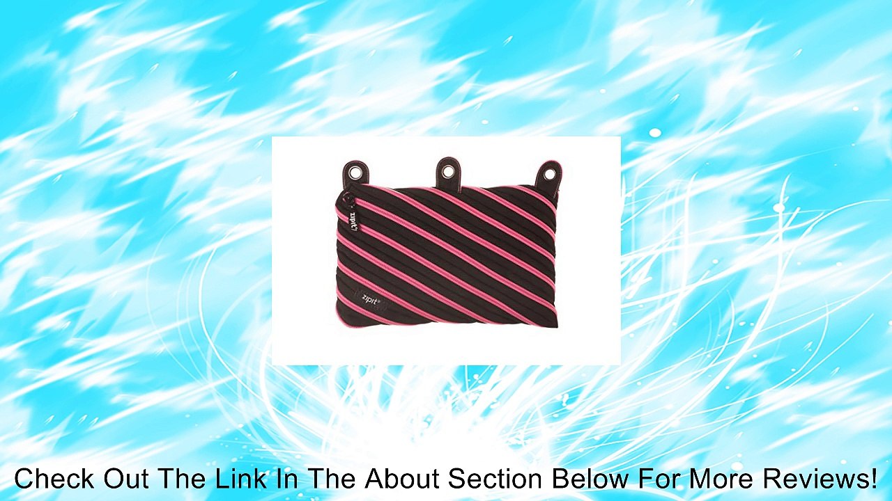 Glowy 3 Ring Pouch - Black & Pink Review