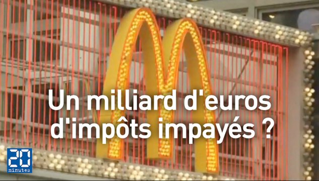 McDonald's n'a pas payé un milliard d'euros d'impôts ?