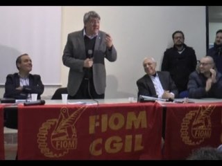 Pomigliano (NA) - Landini: "Un partito? La nostra è coalizione sociale" -2- (25.02.15)
