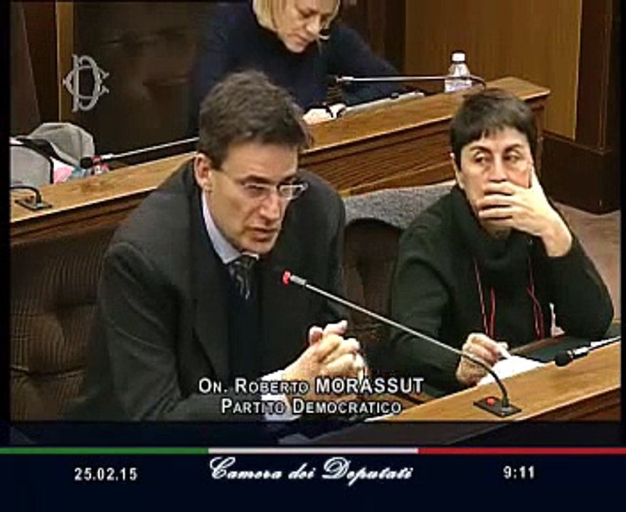 Roma - Risparmio previdenziale, audizione Rivera (25.02.15)