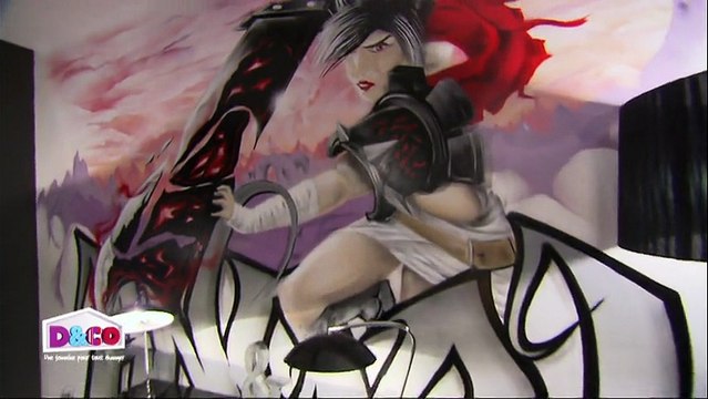 Aménagement de chambre et salle de bains : Angel