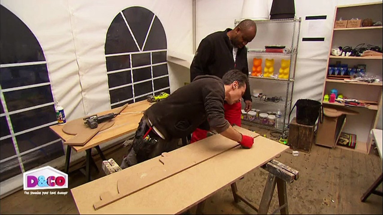 La réalisation des lampadaires échecs