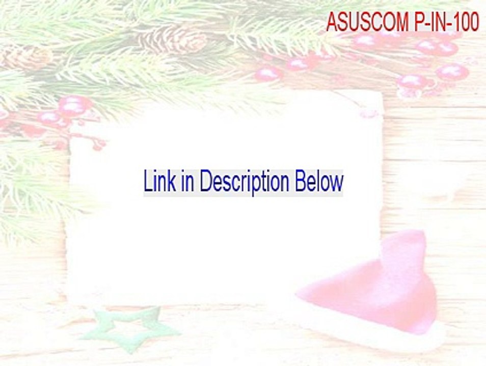 ASUSCOM P-IN-100(C,D,ACPI) ISDNLink-00 Serial [asuscom p-in-100(c d) isdnlink-00]