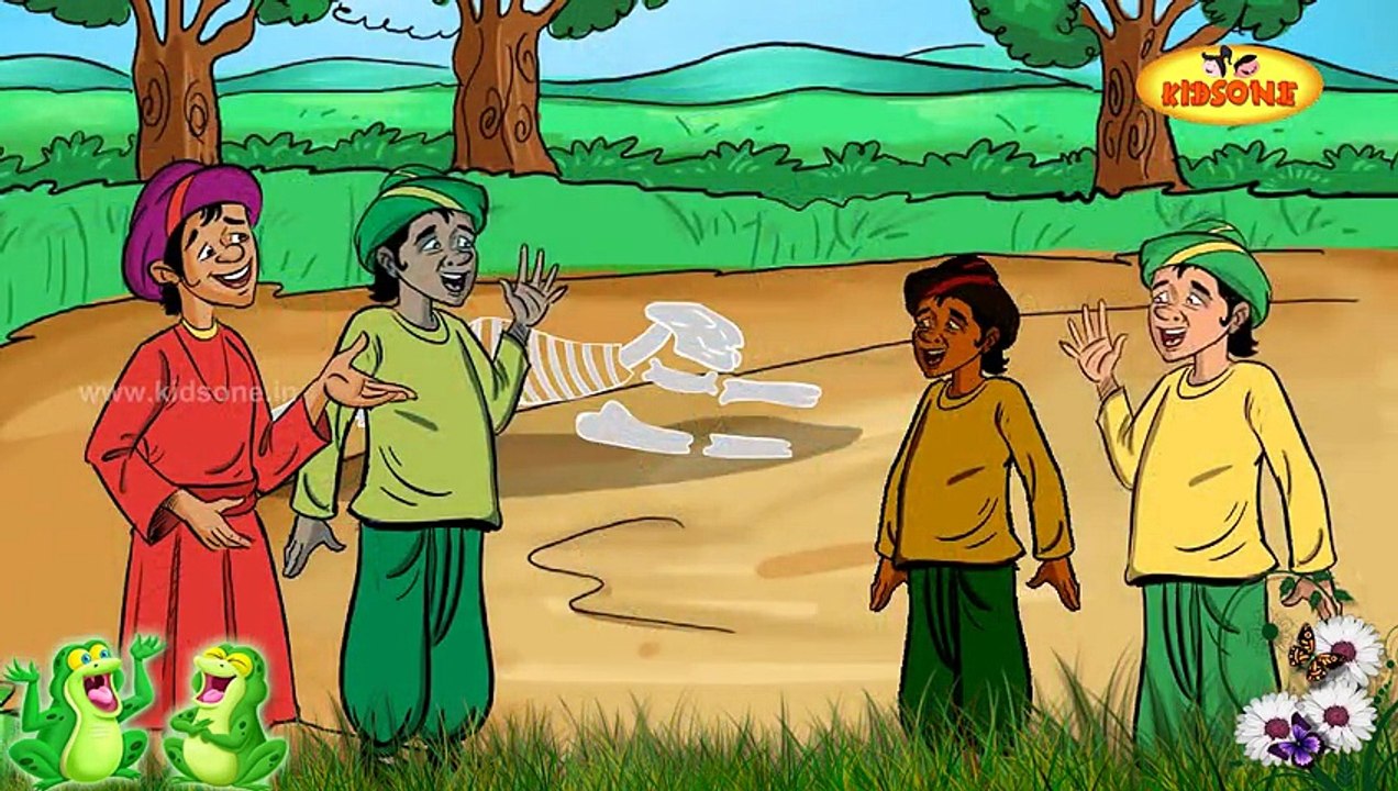 The Four Friends -- English Moral Story For Kids - Video Dailymotion ...