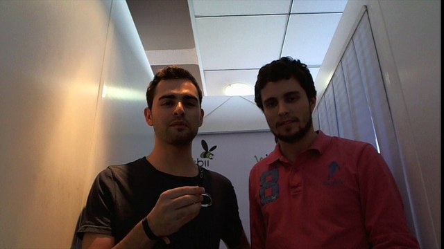 Café Pitch - Wizbiiprotour- EMLyon 2015 - Alexandre & Pablo