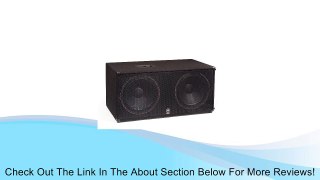 Yamaha SW218V Carpted Dual 18-inch Subwoofer Review