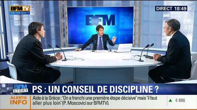 BFM Story: Bureau national du PS: quel avenir pour les frondeurs ? - 24/02