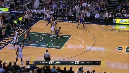 Rudy Gobert contre les Lakers