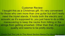 OnStage GS7462DB Double Electric and Acoustic Guitar Stand Review