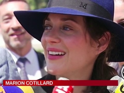 Philippines : Marion Cotillard heureuse que la France monte au créneau