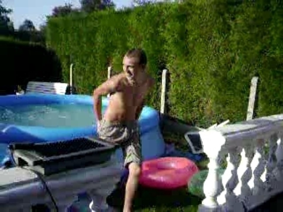 Saut Dans Piscine