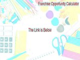 Franchise Opportunity Calculator Download Free - Franchise Opportunity Calculatorfranchise cost calculator