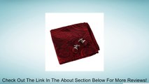 EEF1B01-03 Accessories Microfiber Pocket Square paisley Cufflinks Set By Epoint Review