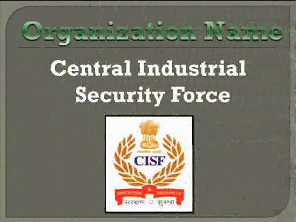 CISF Online Recruitment Form 6400 Head Constable Jobs Openings