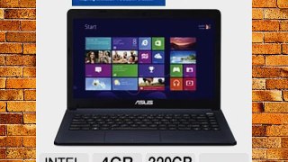 ASUS X401A-BCL0705Y 14 Ultrabook Notebook 1.8GHz Intel Processor 4GB DDR3 SDRAM 320GB Hard