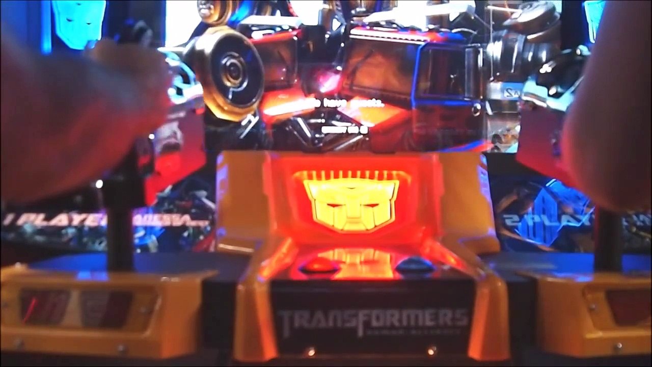 The Transformers Human Alliance Arcade Game Play Test