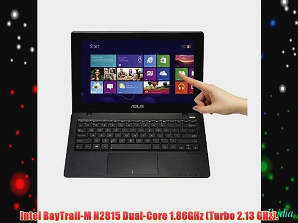 ASUS K200MA-DS01T-RD 11.6-Inch HD Touchscreen Laptop(Red) (OLD VERSION)