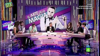 Jorge Blass acude a 'Zapeando' para crear magia(1)