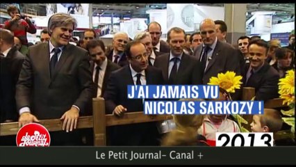 Nicolas Sarkozy répond à une blague de François Hollande