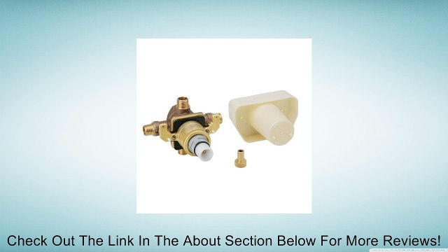 Grohe 34331000 Concealed Thermostat 1/2-Inch Rough-In Valve Npt with Service Stops, Chrome Review