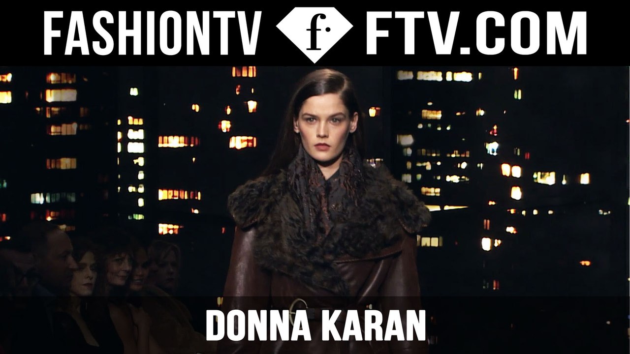 Donna Karan 2015 Show |  New York Fashion Week NYFW | FashionTV
