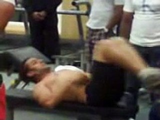 Salman Khan's Unseen Body Building Video During Veer