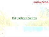 Java Code Gen Lab Serial (Legit Download)