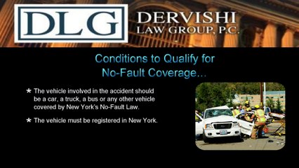 Video: Auto Accident "No-Fault Law" in New York