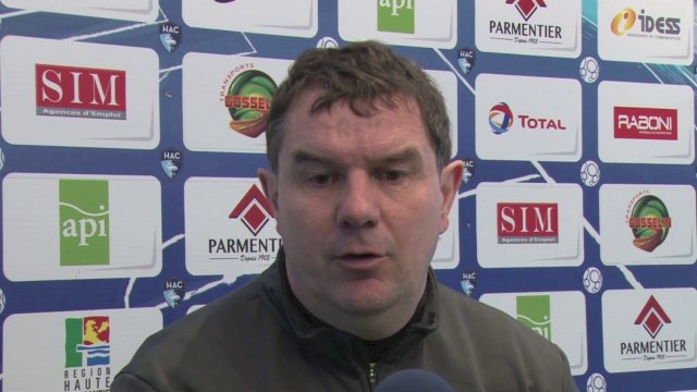 Avant HAC - AC Ajaccio, interview de Thierry Goudet