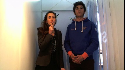Café Pitch - Wizbiiprotour-  EMLyon 2015 - Clémence & Robin