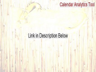 Calendar Analytics Tool Keygen (Download Here)