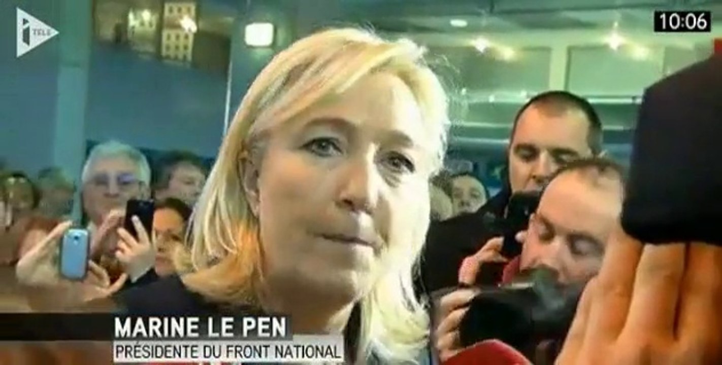 Marine Le Pen au Salon de l'agriculture - 26 février 2015