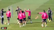 Gareth-Bale-EPIC-FAIL-in-Real-Madrid-Training-2015--Steps-On-Ball--Falls-Over-during-Rondo--VIDEO