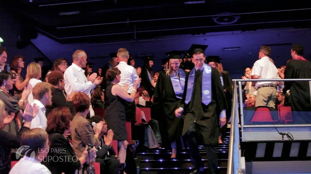18ème cérémonie de remise des diplômes ESO Paris Supostéo