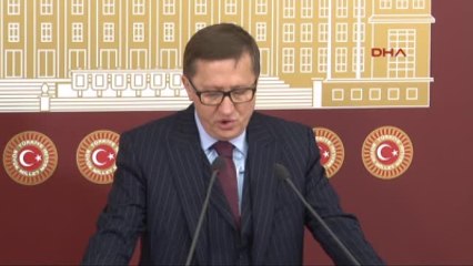 MHP'li Lütfü Türkkan Meclis'te Basın Toplantısı Düzenledi -1