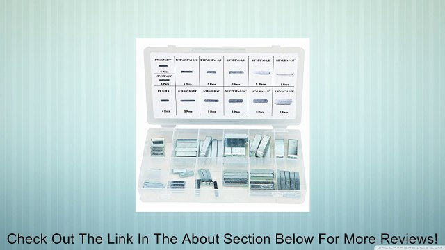 60 Piece Square Key Stock Assortment Review