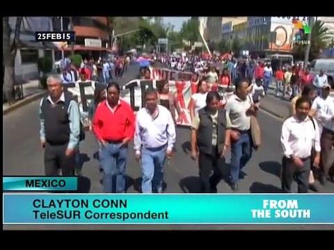 Mexican teachers protest police repression in Acapulco