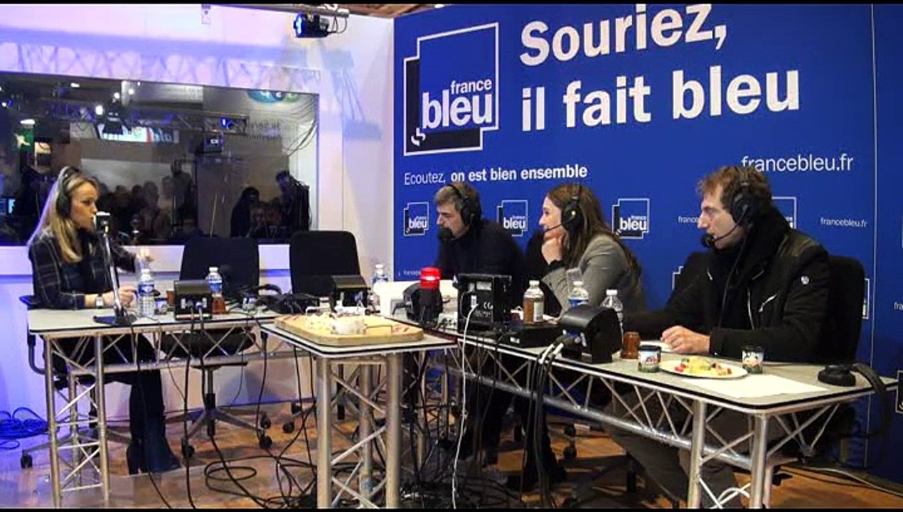 Cécile de Ménibus et Philippe Candeloro au Salon de l'Agriculture - France Bleu Midi Ensemble
