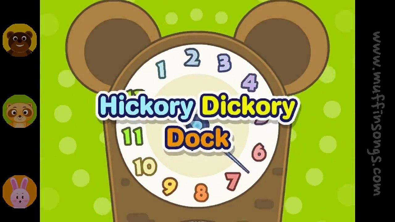 2015 Hickory Dickory Dock _ nursery rhymes & children songs with lyrics ...