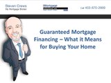 Guaranteed Mortgage Financing – What it Means for Buying Your Home